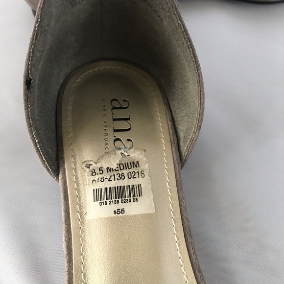 A.N.A Darell flats 8.5 suede - Picture 3 of 4